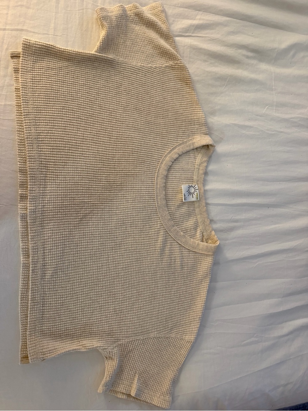 aerie Cream Button-Front Knit Jacket - Picture 3 of 5